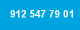 912 547 79 01